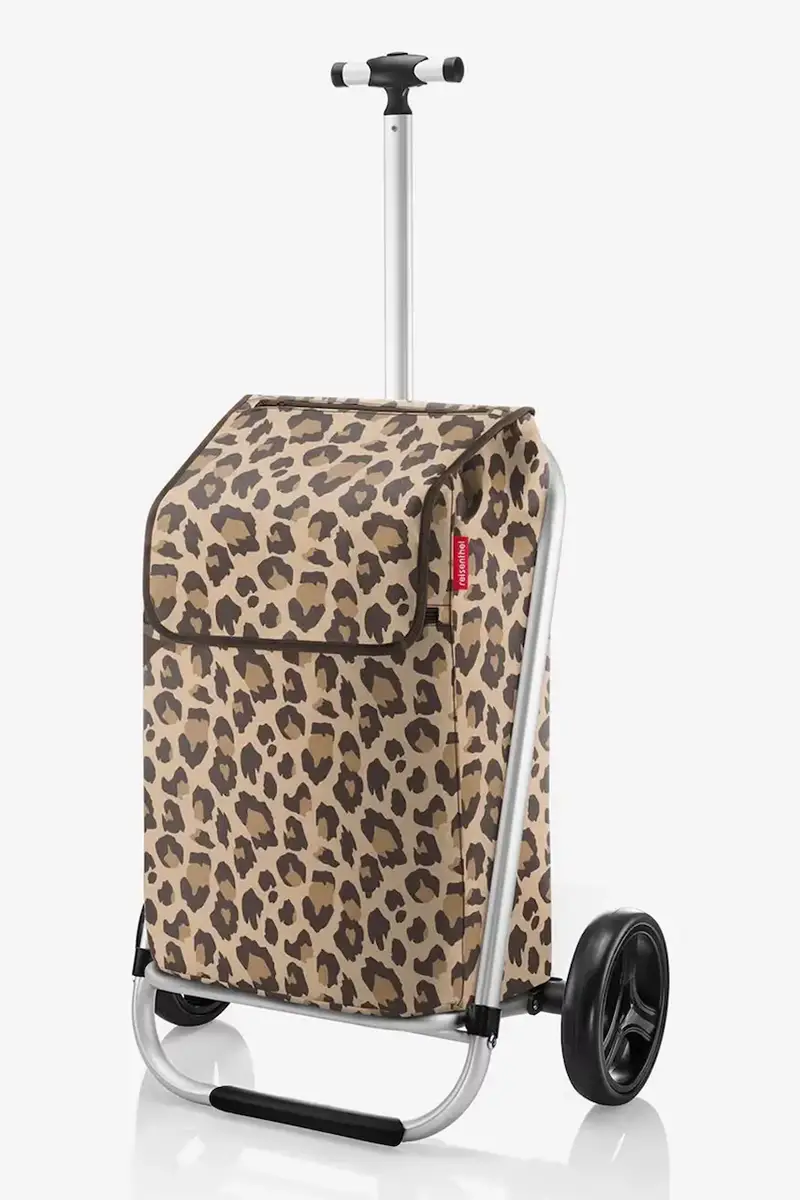Reisenthel Carrello Portaspesa Multicolore con Stampa Leopardo