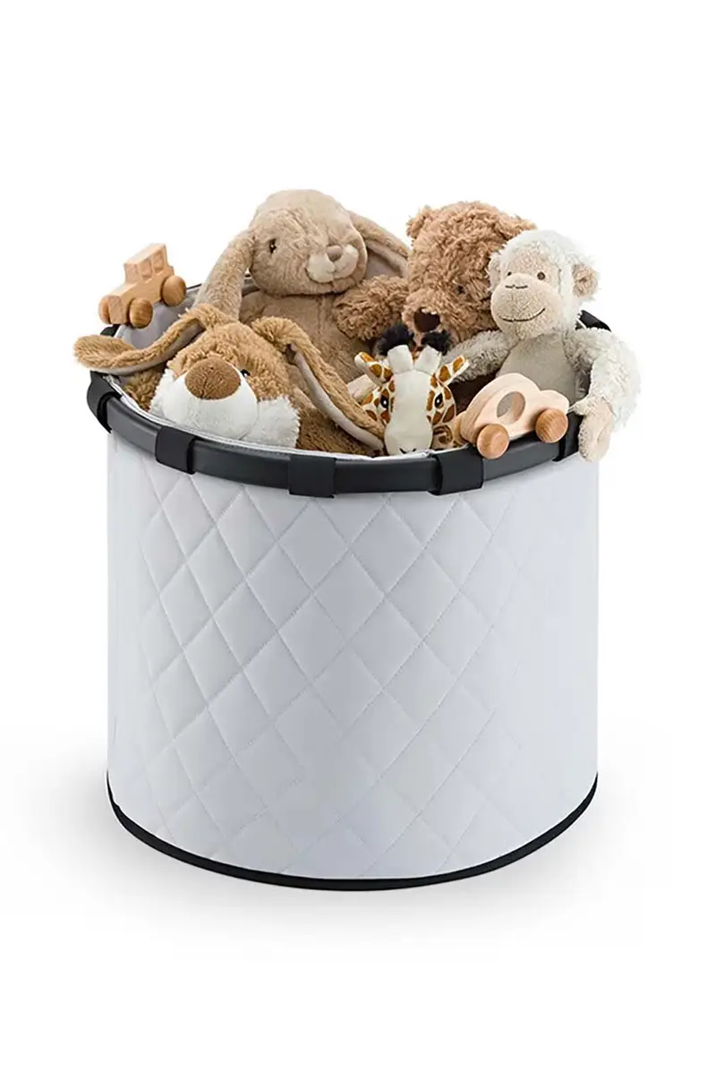 cestino portaoggetti Homebasket M Grigio miniatura 4