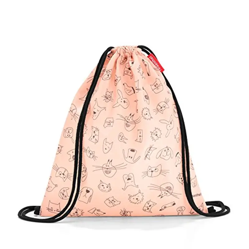 Reisenthel IC3064 MYSAC KIDS CATS AND DOGS ROSE Borsa Unisex - Bambino CATS AND DOGS ROSE Taglia Unica