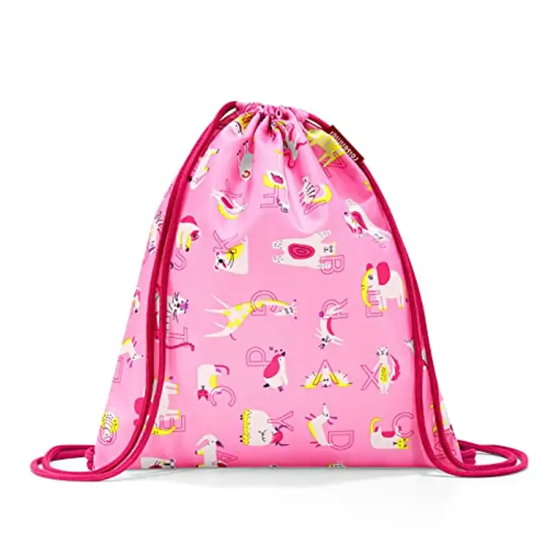 Reisenthel IC3066 MYSAC KIDS ABC FRIENDS PINK Borsa Unisex - Bambino ABC FRIENDS PINK Taglia Unica
