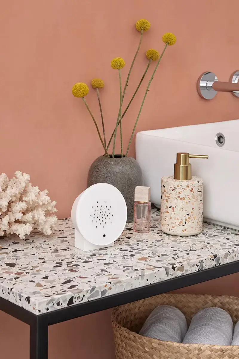 altoparlante con suoni Oceanbox 5 x 11 x 11, 5 cm Bianco miniatura 4