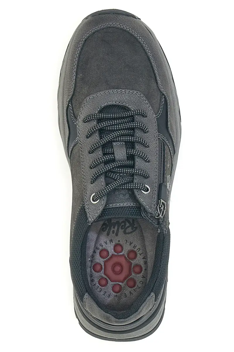 Scarpe grigie vegane water repellent con soletta estraibile Relife 2582202FR [GRIGIO] miniatura 3