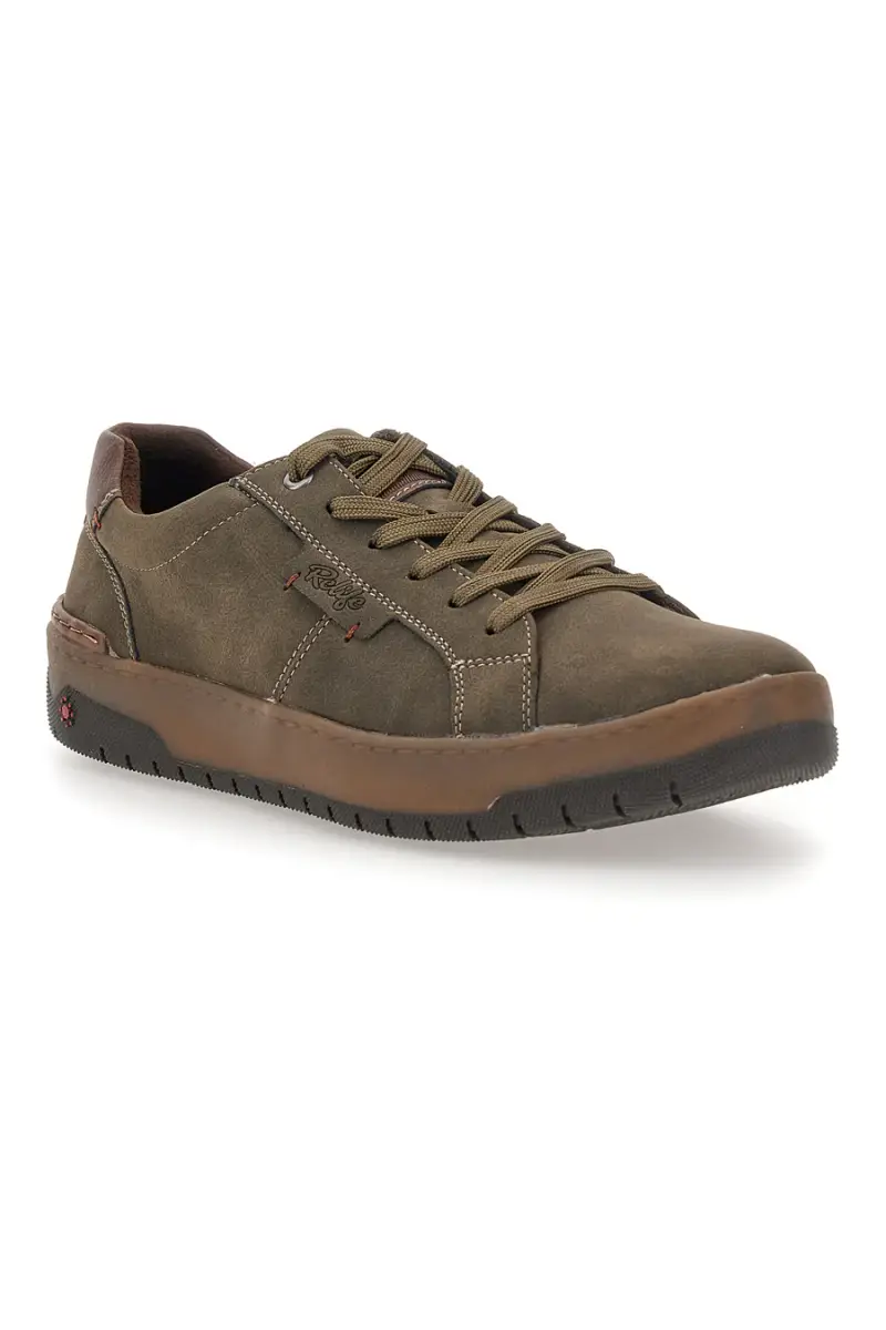 Scarpe khaki con zip laterale Relife 2572303 [KHAKI] miniatura 2