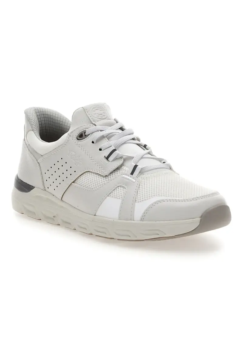 Sneaker da uomo bianca con inserti a contrasto Relife 68882372106EF [BIANCO] miniatura 2