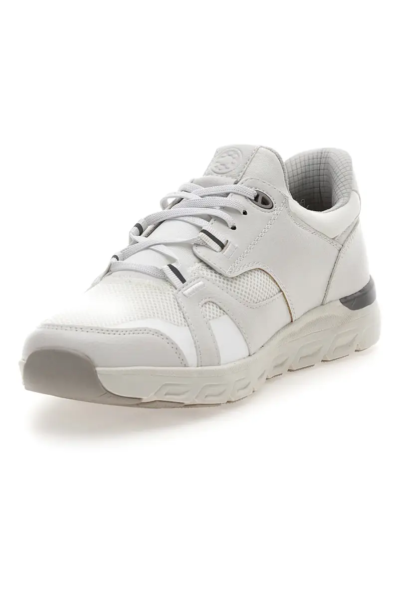Sneaker da uomo bianca con inserti a contrasto Relife 68882372106EF [BIANCO] miniatura 3