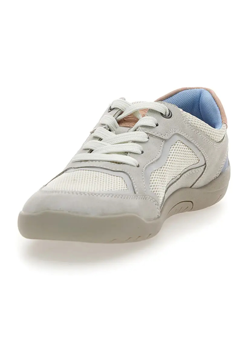 Sneakers grigie con lacci Relife 68872570206 [GRIGIO CHIARO] miniatura 3