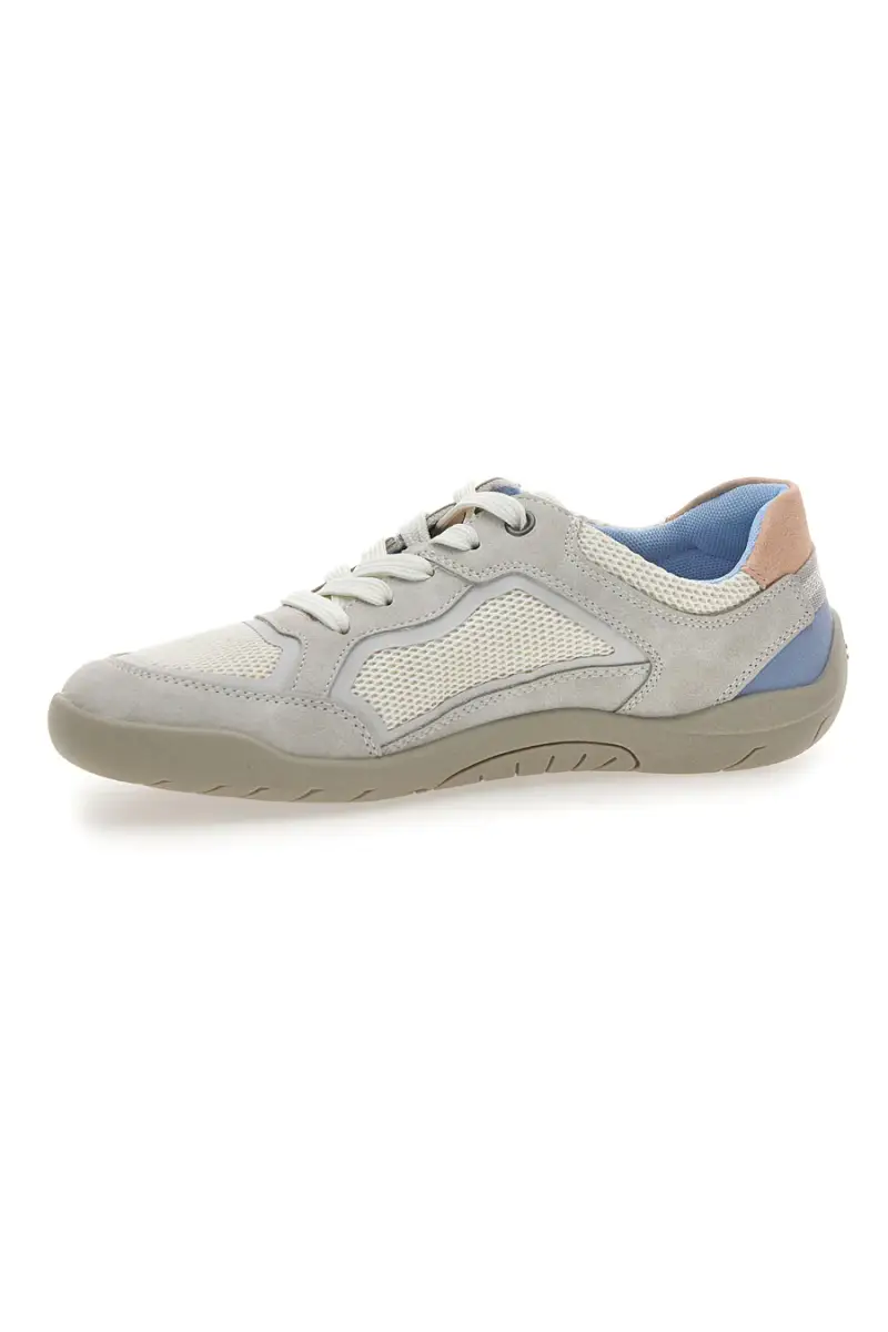Sneakers grigie con lacci Relife 68872570206 [GRIGIO CHIARO] miniatura 4