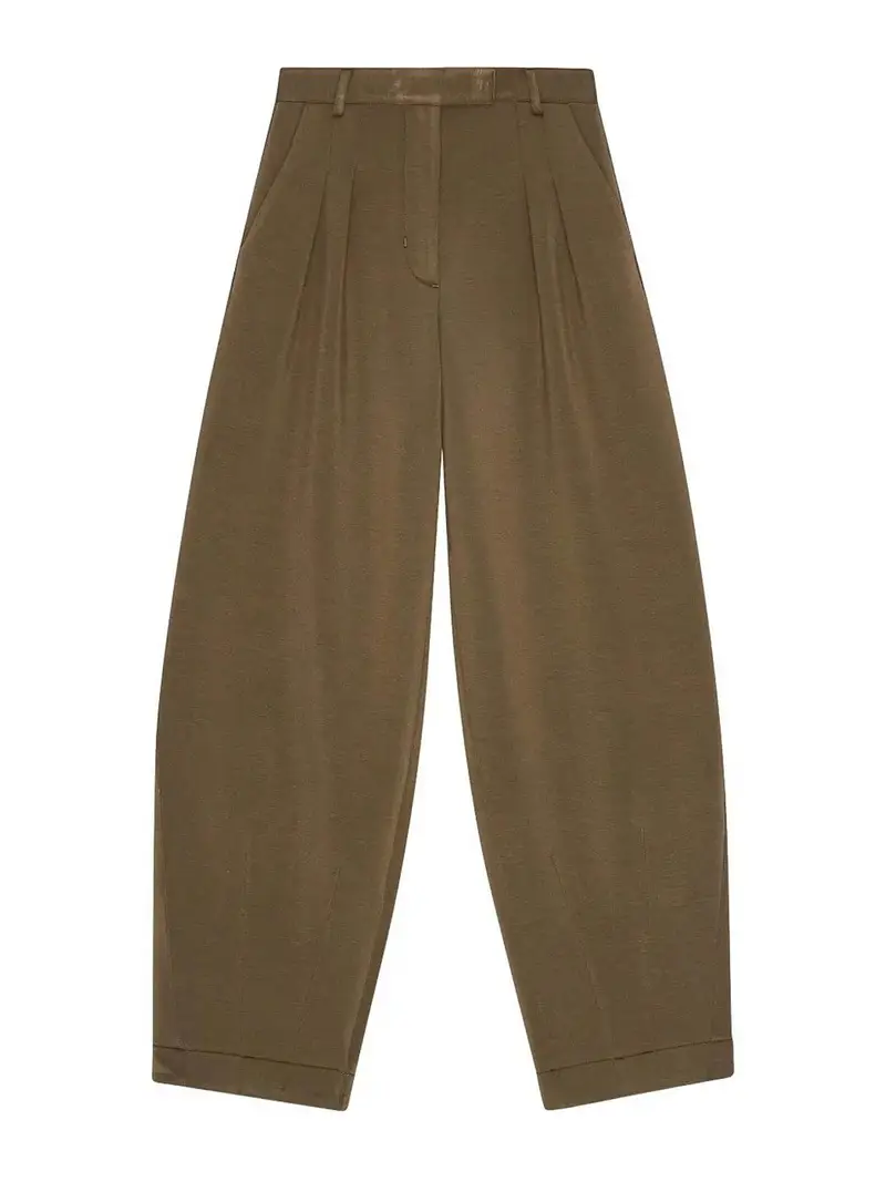 Pantaloni morbidi Cocoon Marrone