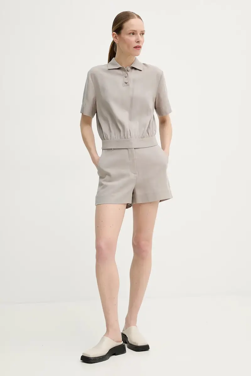 camicetta donna colore beige 5025921675 miniatura 2