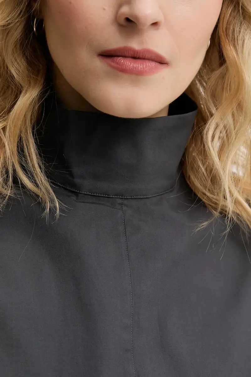 camicetta donna colore grigio 502555847 miniatura 5