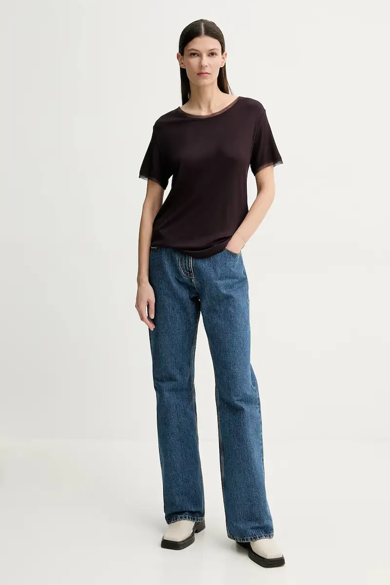 maglietta donna colore violetto 5024602232 miniatura 2