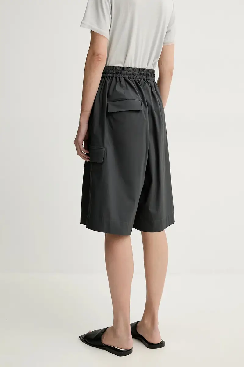 pantaloncini donna colore grigio 502700847 miniatura 3