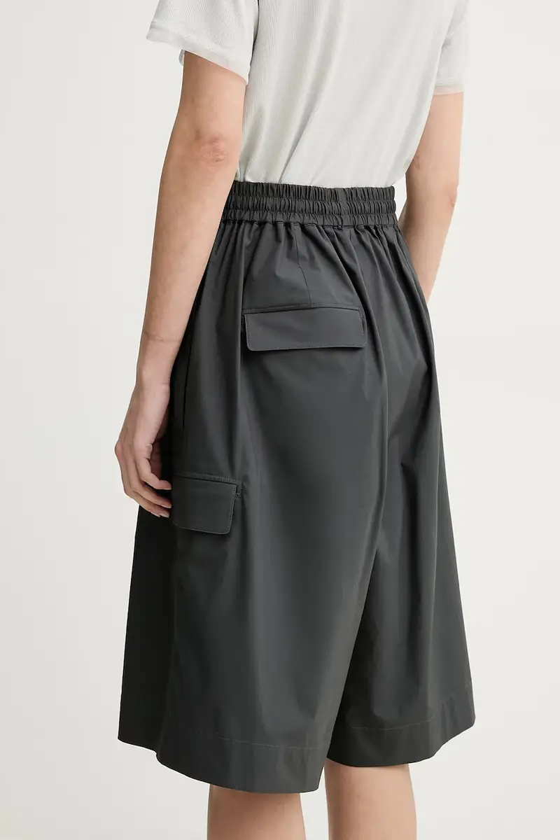 pantaloncini donna colore grigio 502700847 miniatura 5