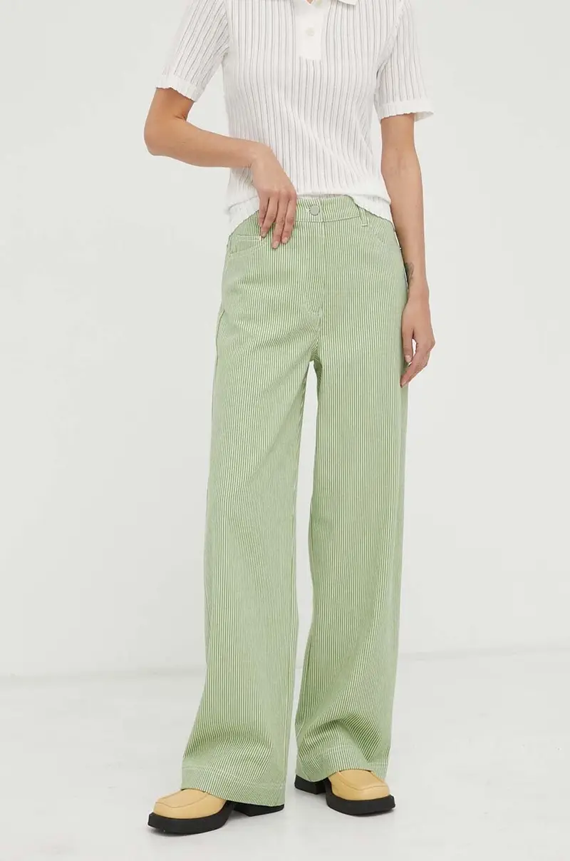 pantaloni donna Verde