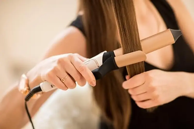 Remington Ferro Arricciacapelli - Per ricci grandi 32mm - PROluxe Digital: Tecnologia OPTIheat, rivestimento ceramico Grip-Tech; Display LCD fino a 210°, con morsetto, onde delicate, CI9132 miniatura 3