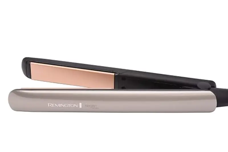 Remington Piastra capelli lisci e mossi, Protezione Keratin, Sensore di calore per proteggere il capello, Ceramica Ultra S8593 miniatura 2
