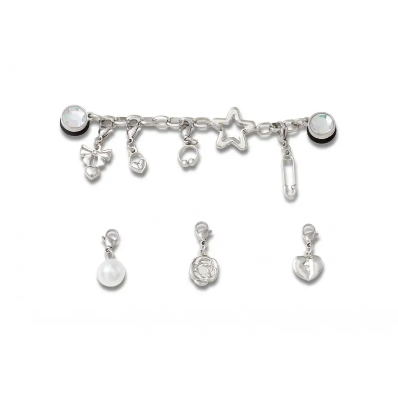 Removable punk and silver