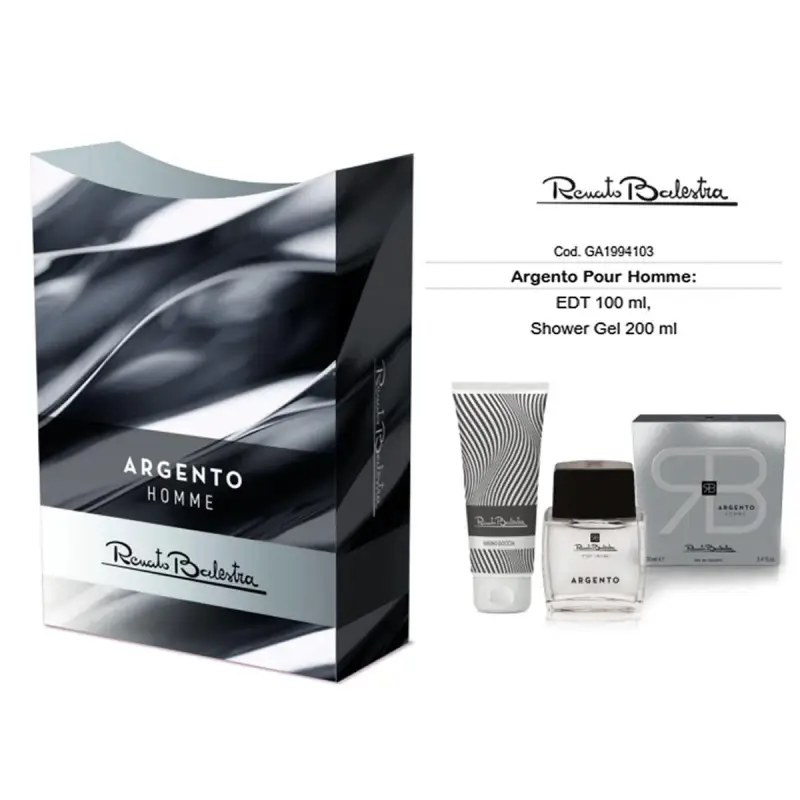 ARGENTO POUR HOMME EDT 100ml + Gel Doccia 200ml