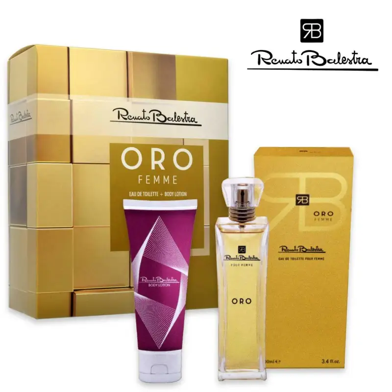 oro pour femme edt 100 ml + lozione per il corpo 100 ml