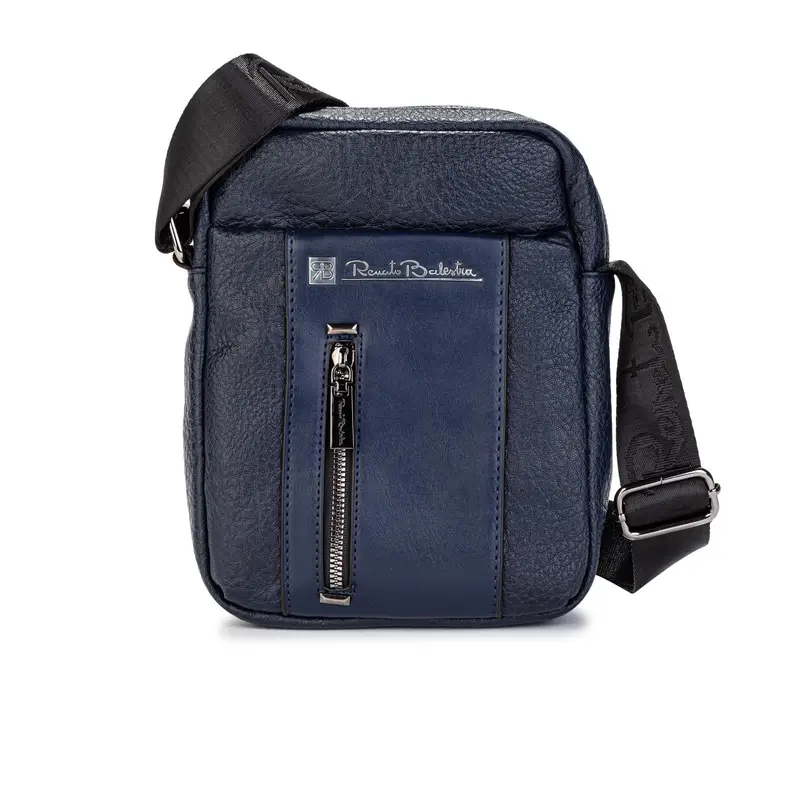 Tracolla blu da uomo