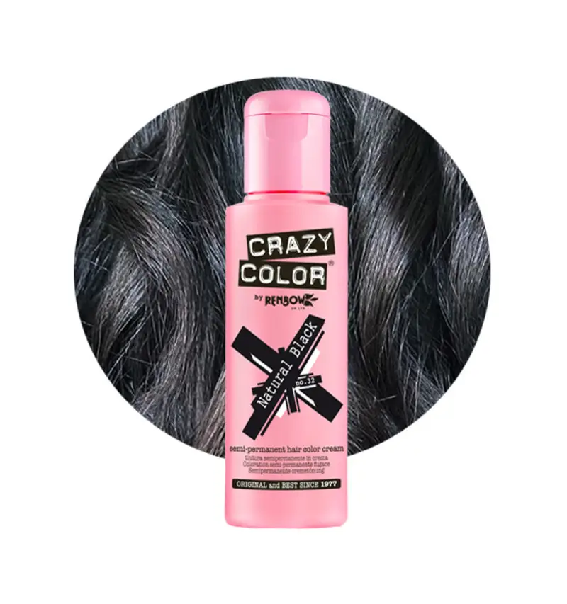 Renbow - Crazy Color 100 ml - Natural Black