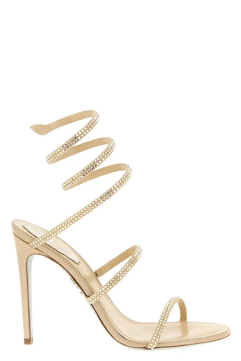 Sandalo 'Cleo' Beige