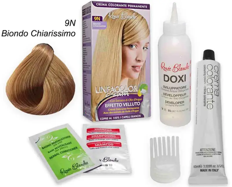 Linfacolor cream 9n biondo chiarissimo