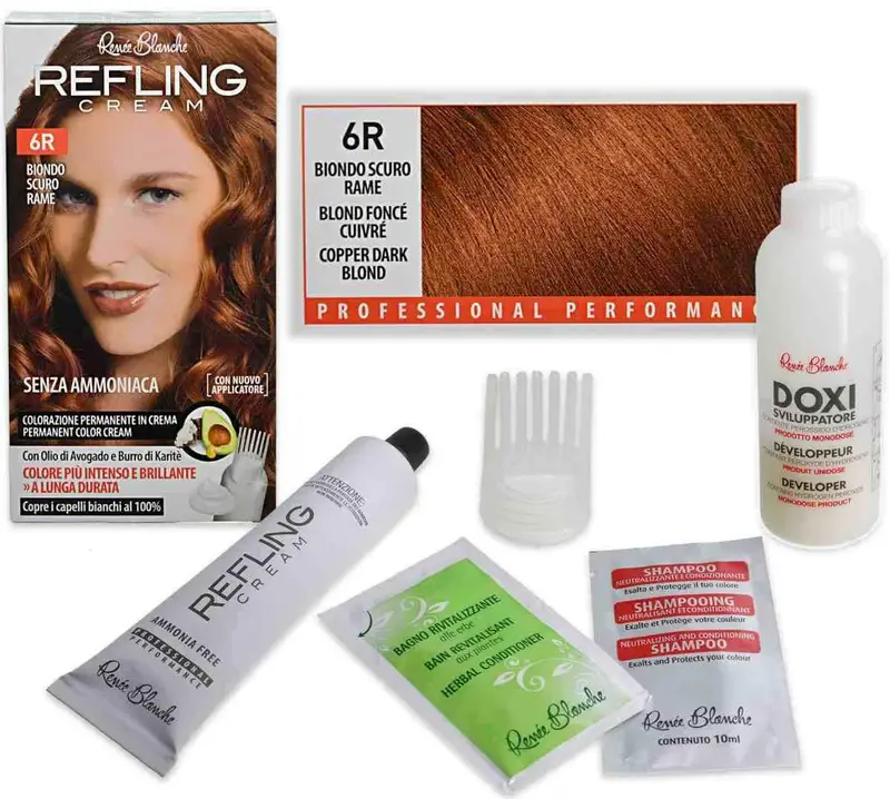 Refling colorazione in crema 6r