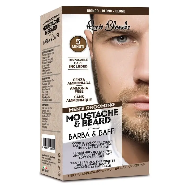 Renee Blanche Men'S Grooming Moustache & Beard Biondo