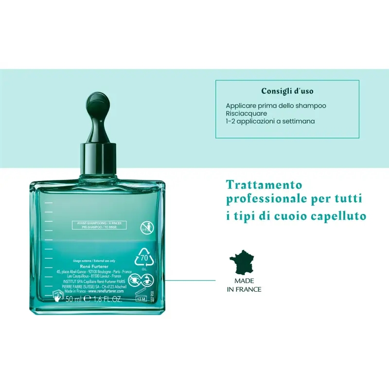 Head Spa Astera Concentré Apaisant Fraîcheur & Pureté - Shampoo, Styling e trattamento capelli miniatura 4