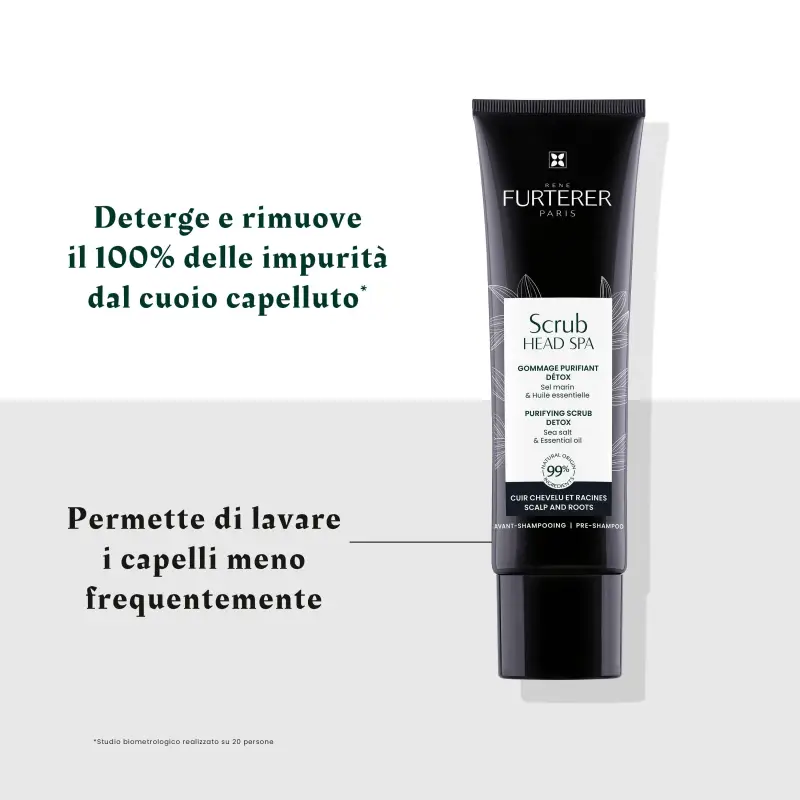 Head Spa Scrub - Gommage Purifiant Détox - Scrub cuoio capelluto miniatura 3