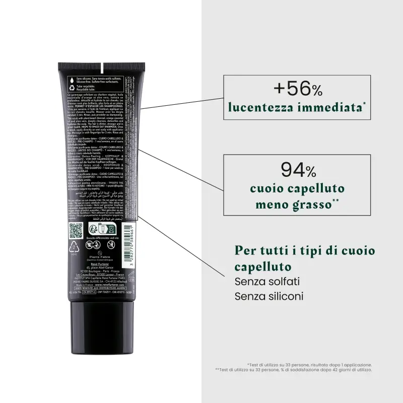 Head Spa Scrub - Gommage Purifiant Détox - Scrub cuoio capelluto miniatura 5