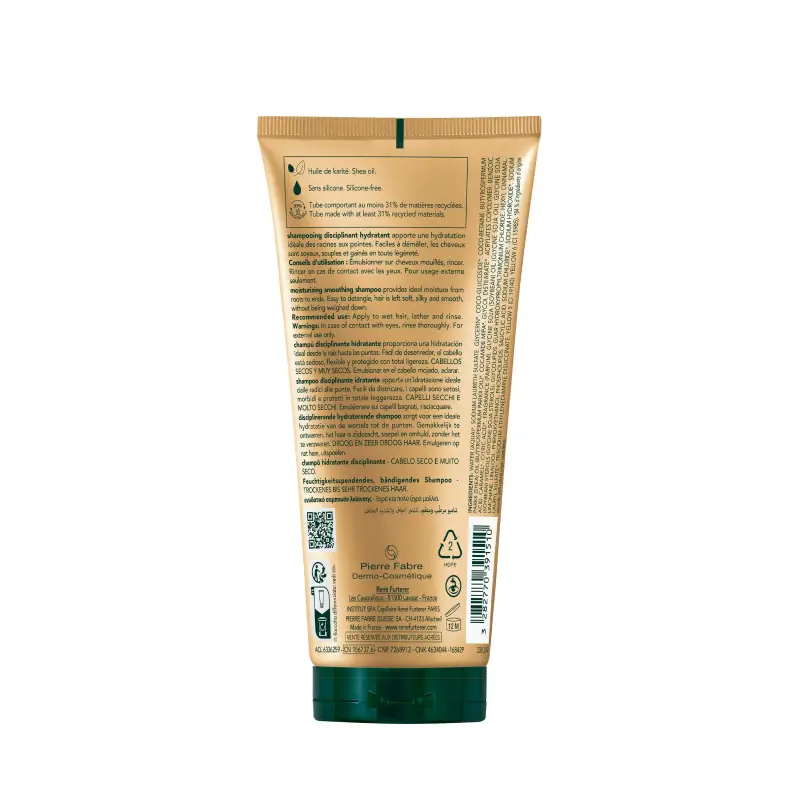 Karité Hydra Shampooing Disciplinant Hydratant - Shampoo delicato, Capelli normali miniatura 2