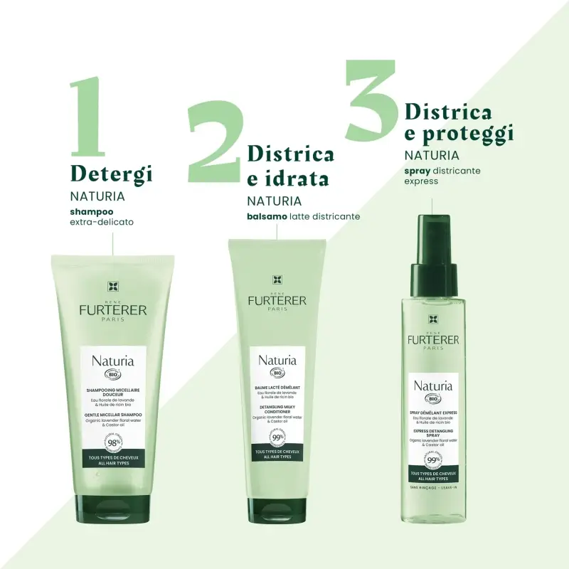 Naturia Baume Lacté Démêlante - Capelli normali miniatura 3