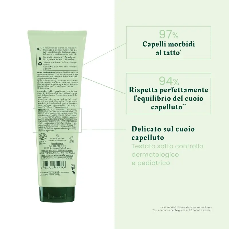 Naturia Baume Lacté Démêlante - Capelli normali miniatura 4