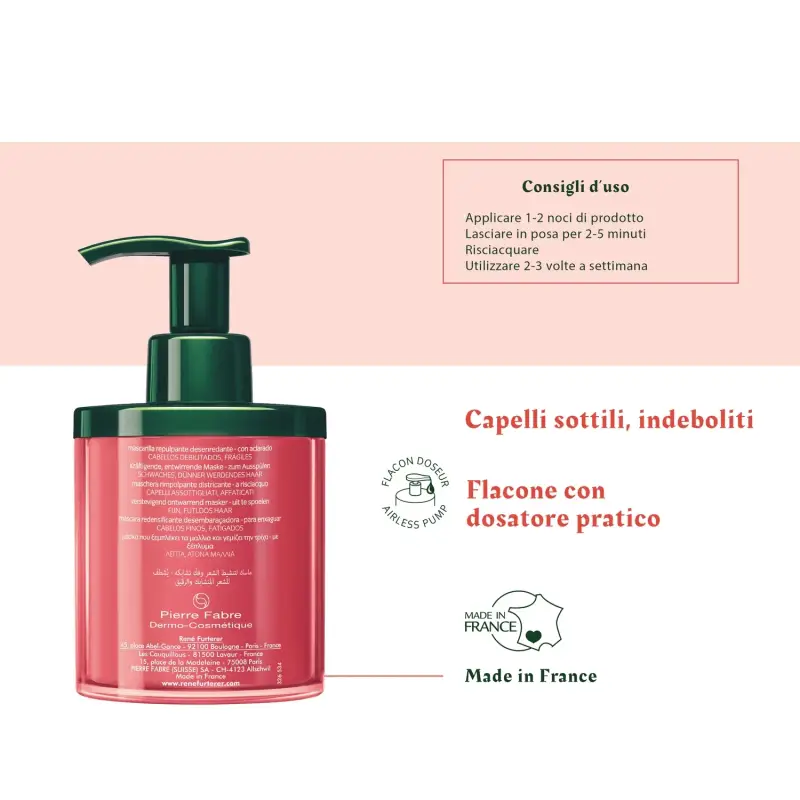 Tonucia Masque Repulpant Démêlant - Capelli fini miniatura 4