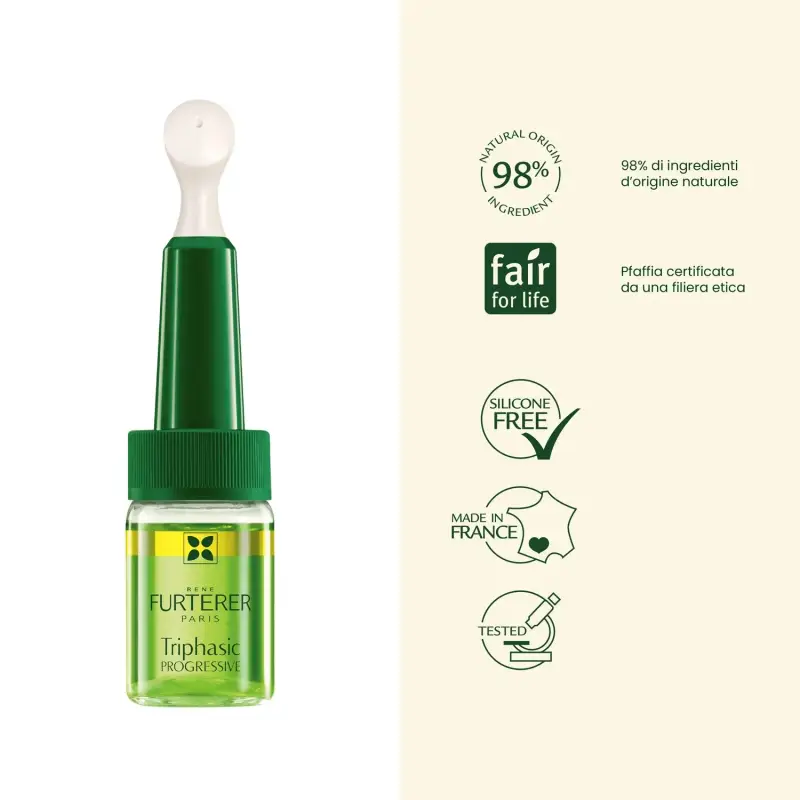 Triphasic Triphasic Progressive - Traitement Antichute Progressive - Caduta dei capelli miniatura 3