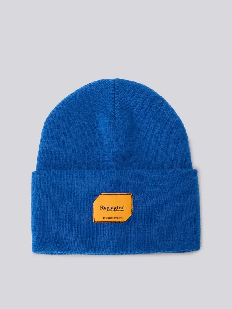 Beanie Unisex Con Logo Replay Inc