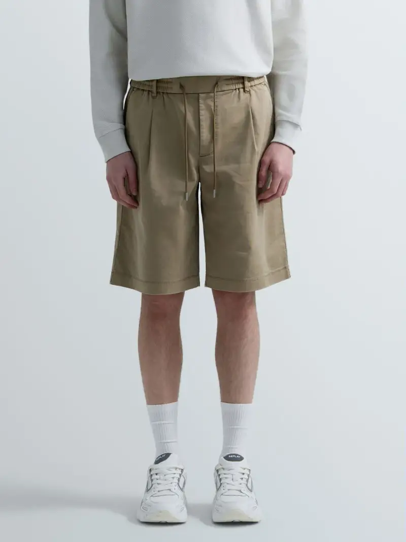 Bermuda Regular Fit Con Coulisse