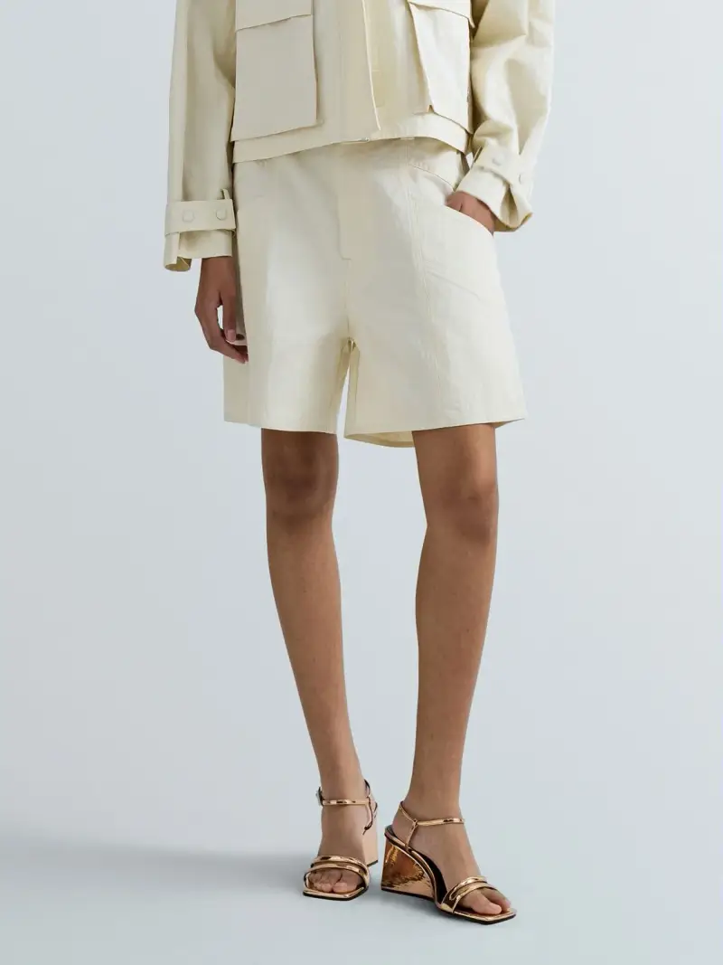 Bermuda Relaxed Fit In Twill