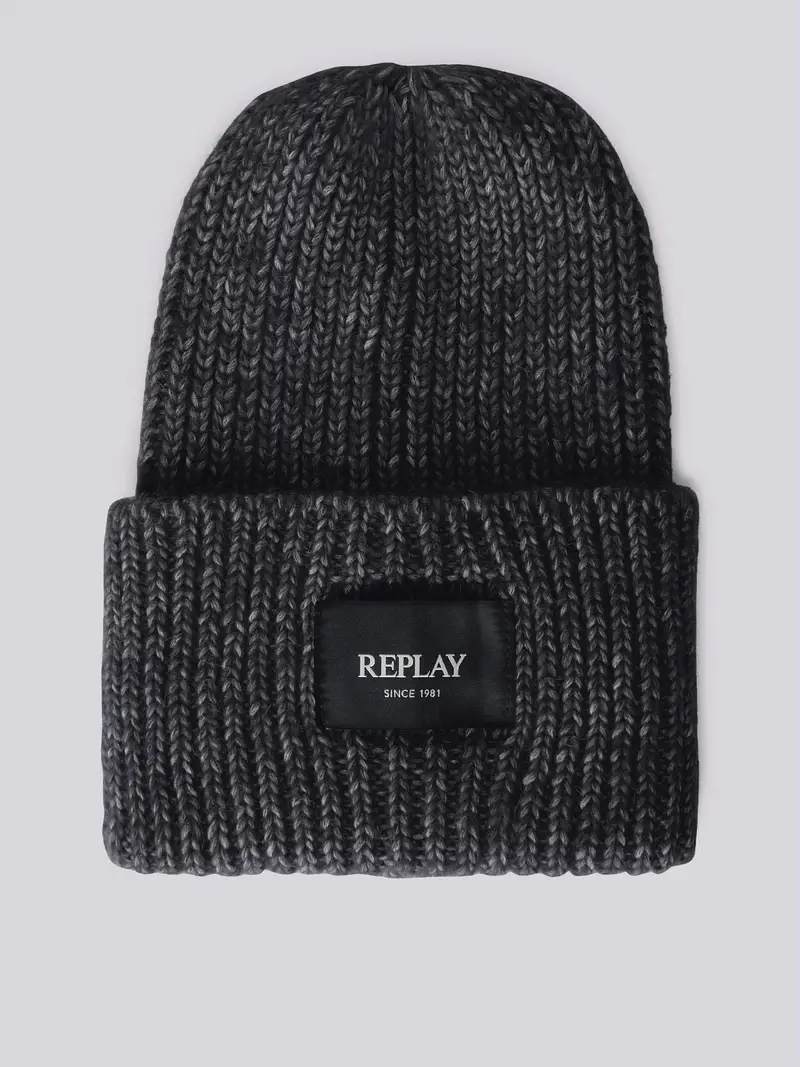 Berretto In Misto Lana E Cotone Riciclato