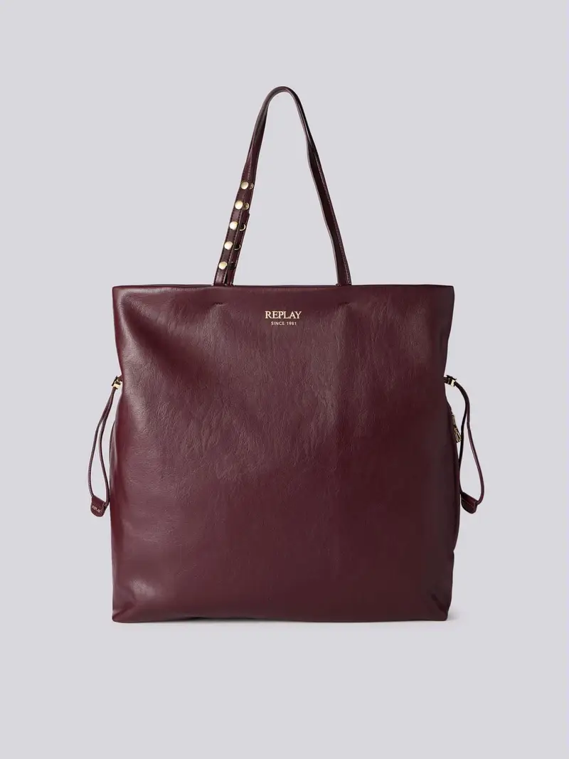 Borsa Con Lacci Regolabili Marrone