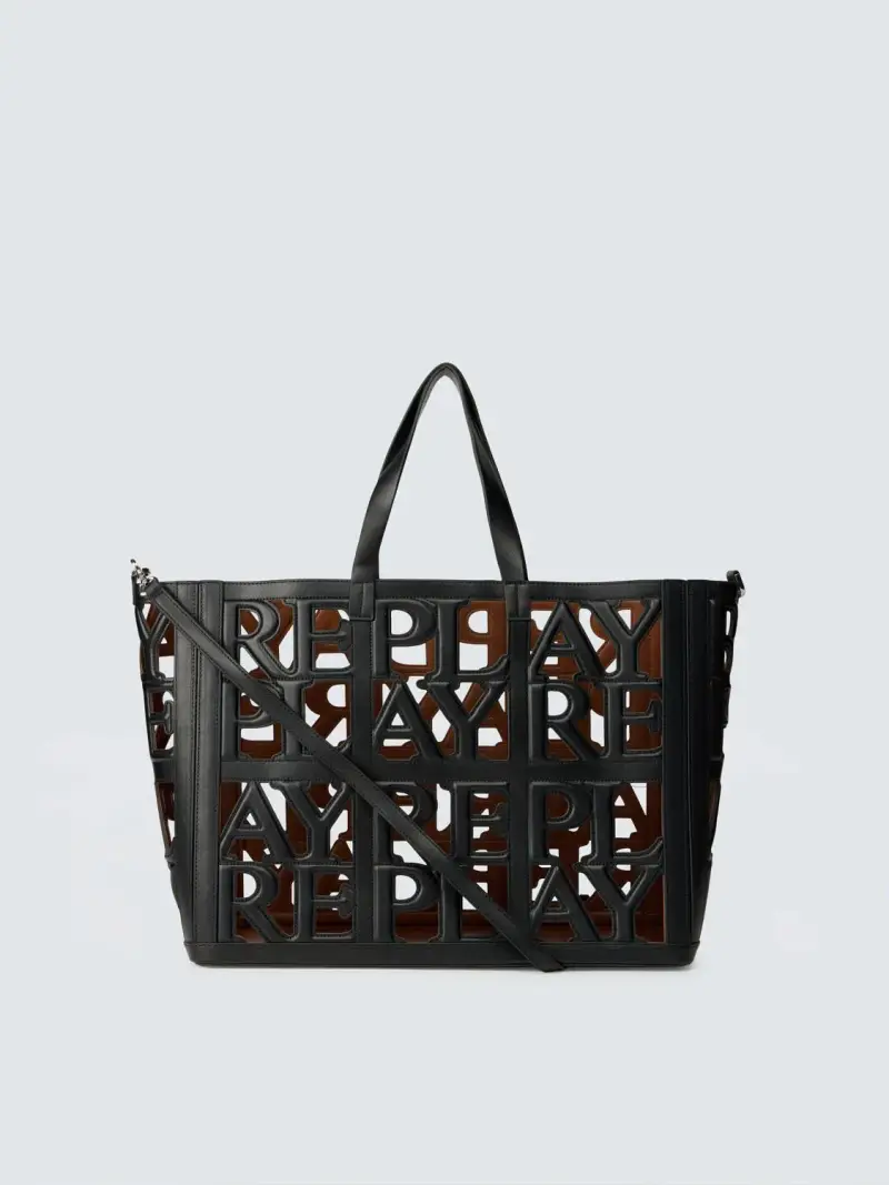 Borsa Con Lettering E Borsa Secchiello