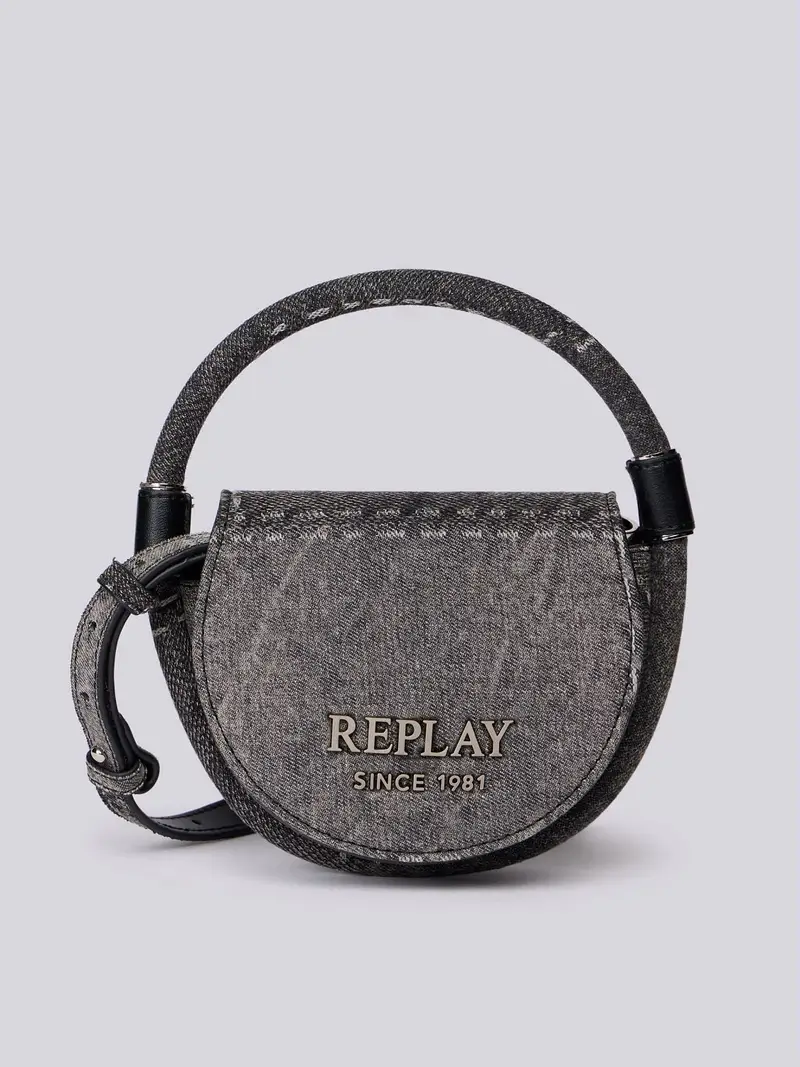 Borsa In Washed Denim