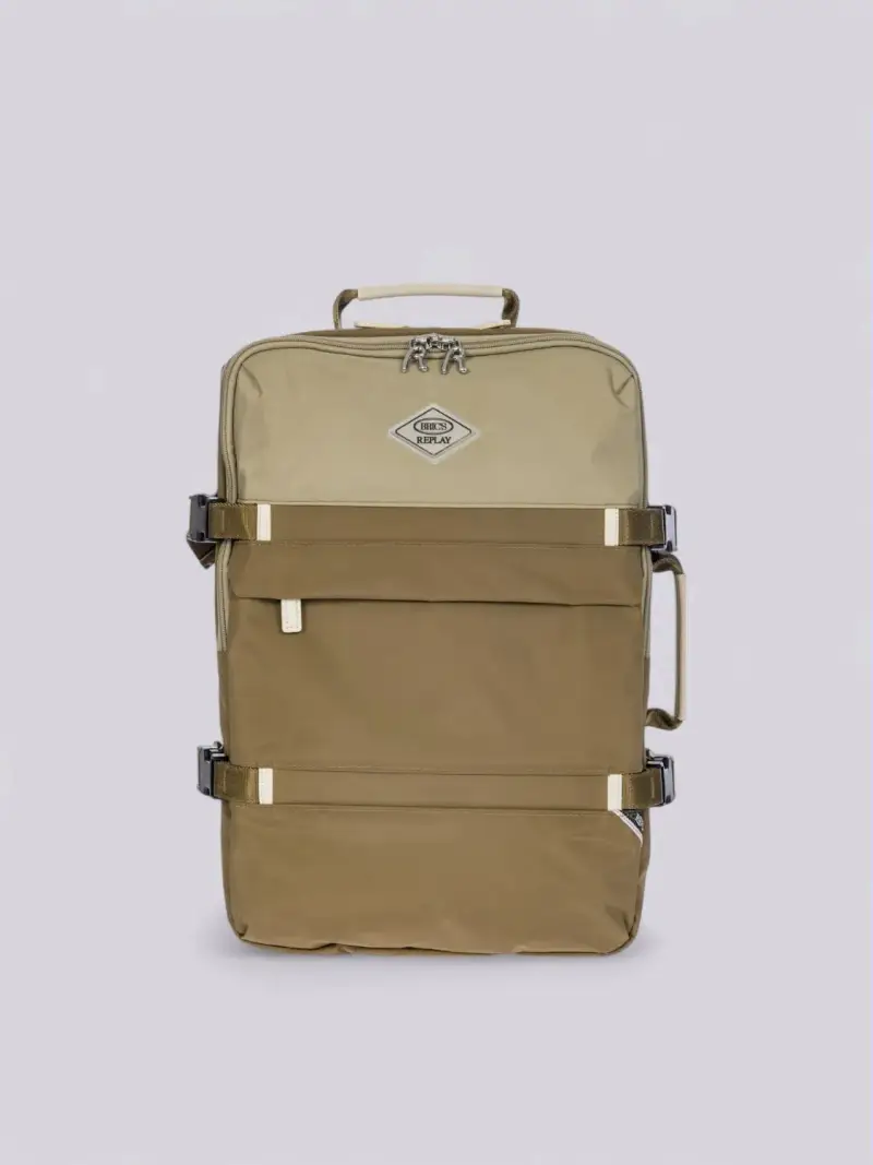 Bric's Replay Zaino Underseat In Tessuto Riciclato Beige