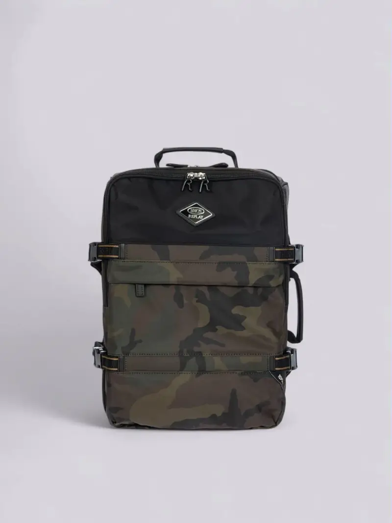 Bric's Replay Zaino Underseat In Tessuto Riciclato Nero