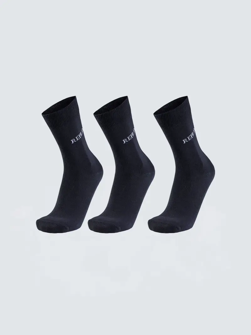 Calzini 3pack Casual Leg Nero