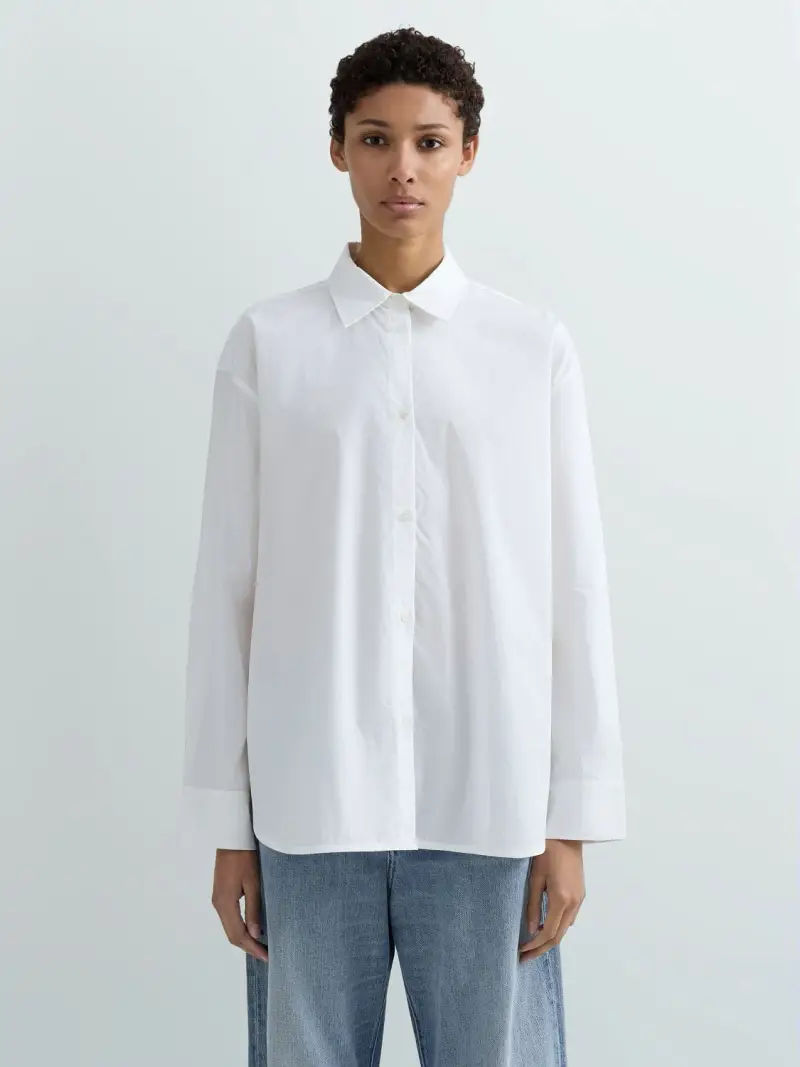 Camicia Comfort Fit In Cotone