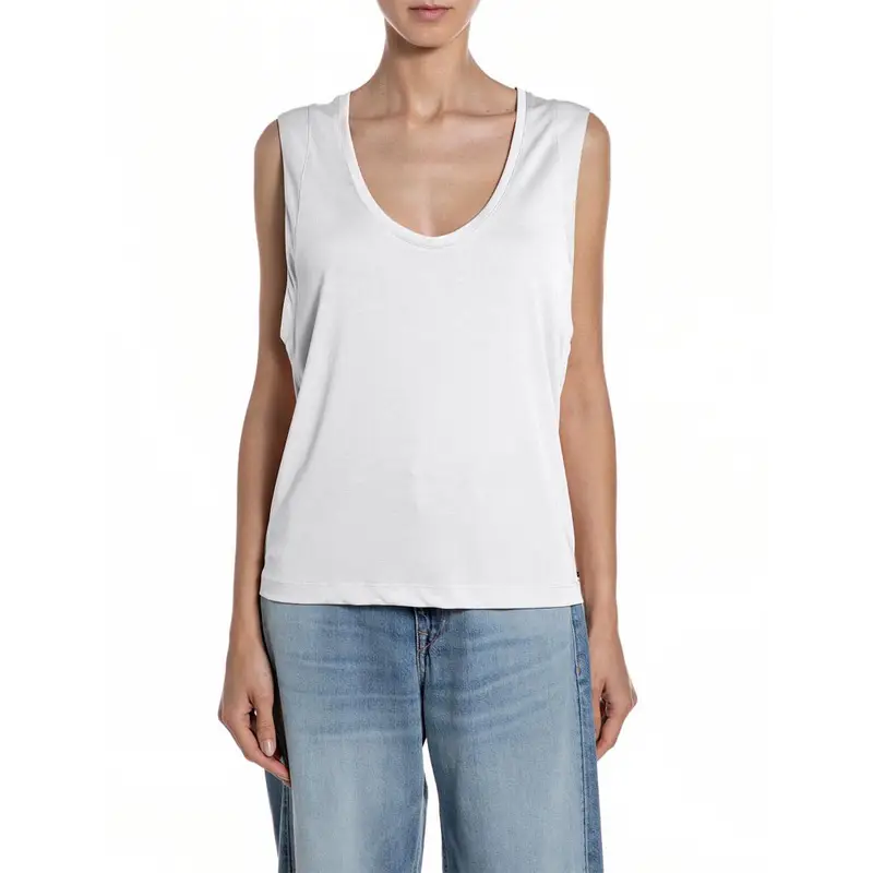 Canotta Bianco Donna S