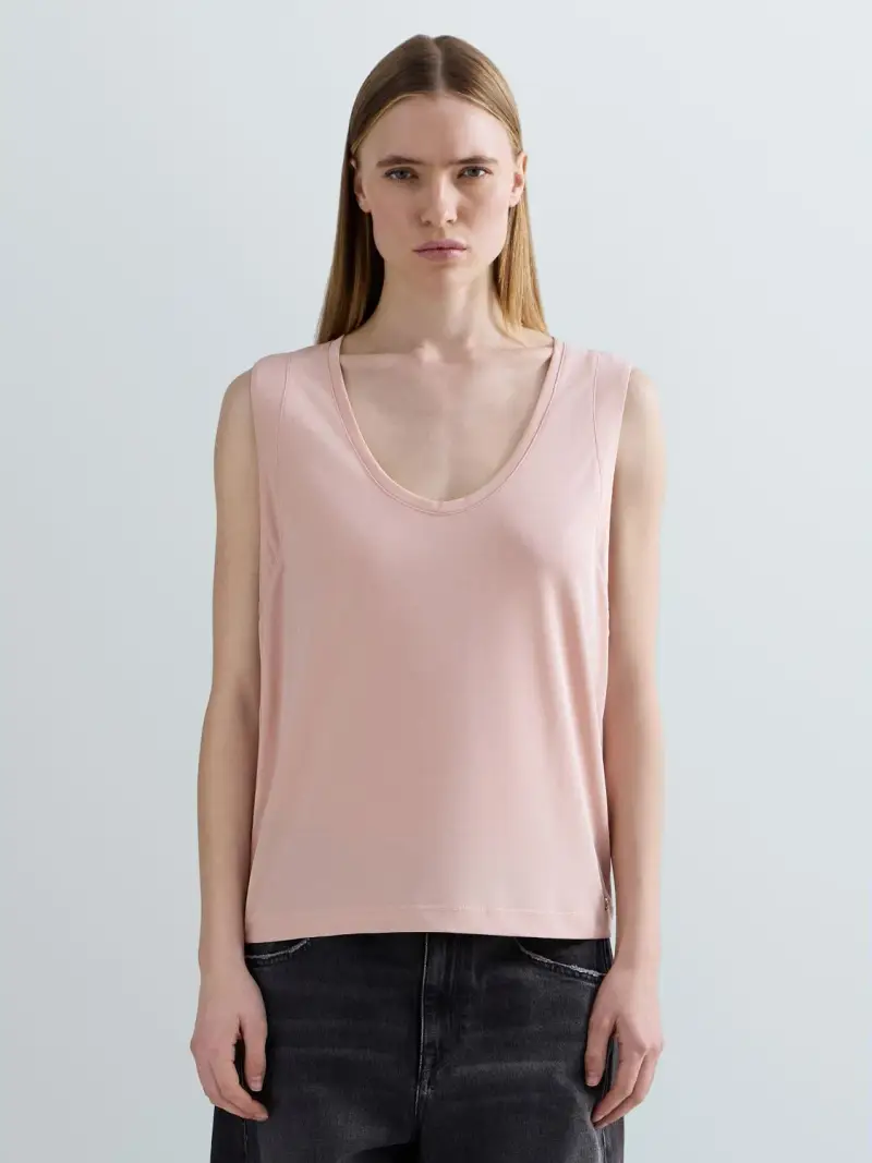 Canotta Slim Fit In Jersey